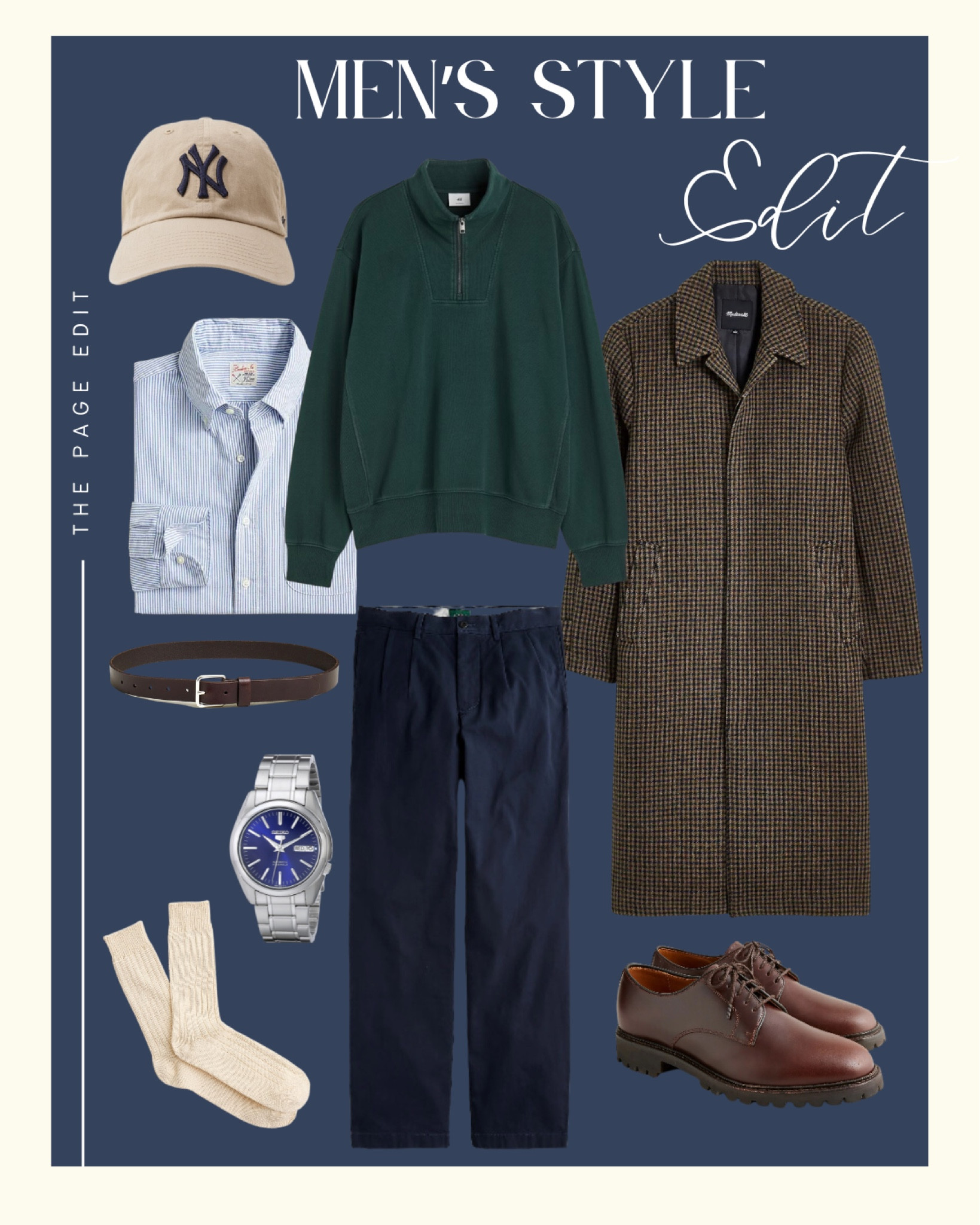 Idea # 3 is a bit more well-suited for around the office or days when you want to look a little more presentable. This pullover is light weight so it’s a perfect layering piece that won’t leave you sweating 30 minutes into your workday.
—
We love this relaxed quarter zip from H&M, so we thought we’d share 4 ways to wear it — 2 ‘fits ideas for each color! (We recommend sizing down for a slimmer fit, true to size for a relaxed fit).

#LTKSeasonal #LTKstyletip #LTKmens