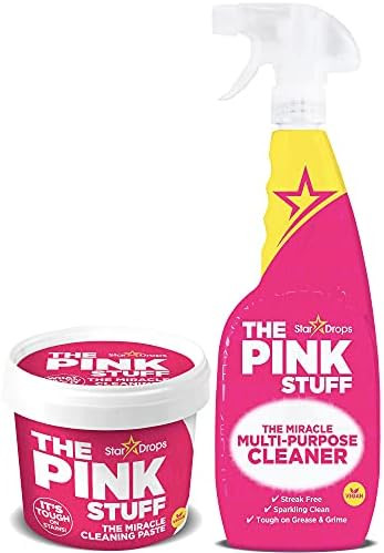 Stardrops - The Pink Stuff - The Miracle Cleaning Paste and Multi-Purpose Spray 2-pack Bundle ( 1 Cl | Amazon (US)