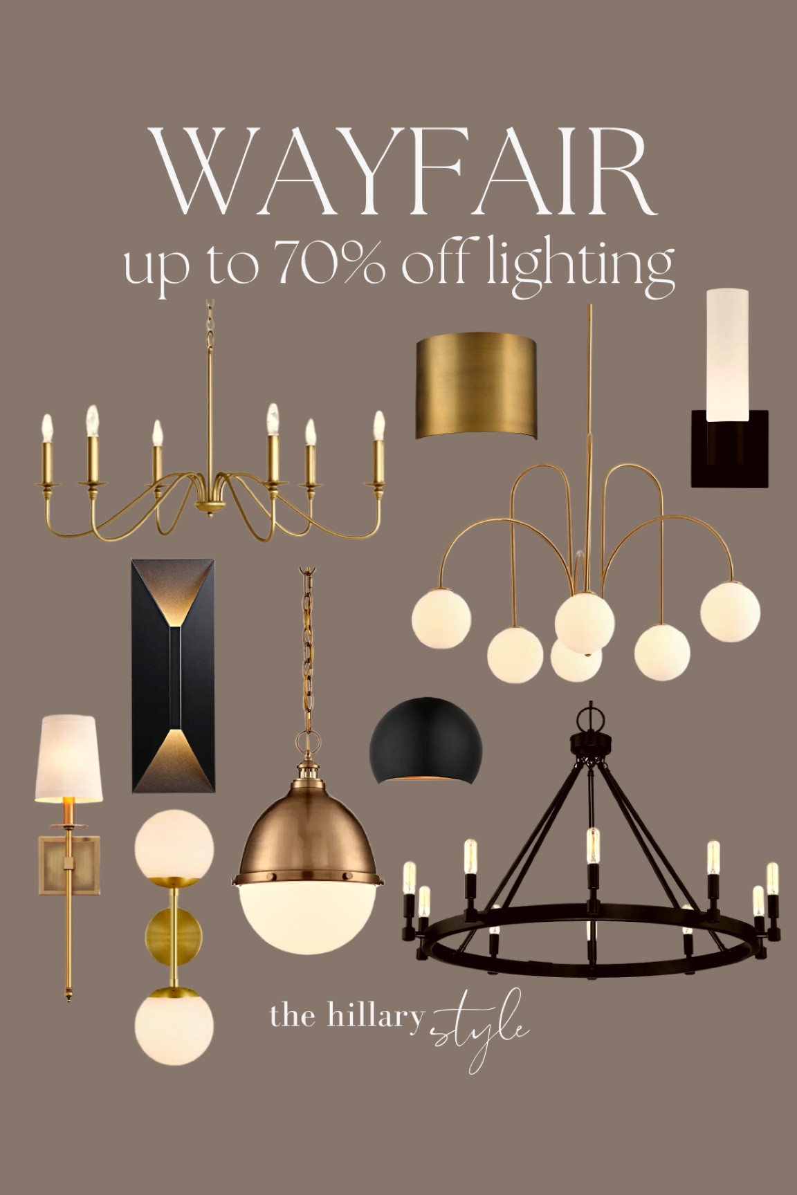 Wayfair is having a President’s Day Sale Up to 70% Off! 

Wayfair, Wayfair Sale, Lighting, Sale, On Sale, Sale Event, Presidents Day Sale, Sconce, Chandelier, Sputnik Light, MCM, Modern Home, Gold Lighting, Black Lighting, Black and Gold, Home Decor, Matte Black Lighting 

#LTKhome #LTKSale #LTKsalealert