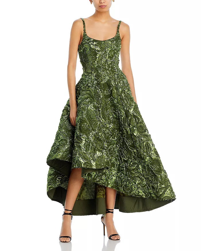Metallic Marine Jacquard Dress | Bloomingdale's (US)
