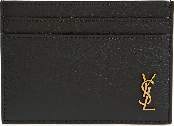 Monogram Leather Card Case | Nordstrom