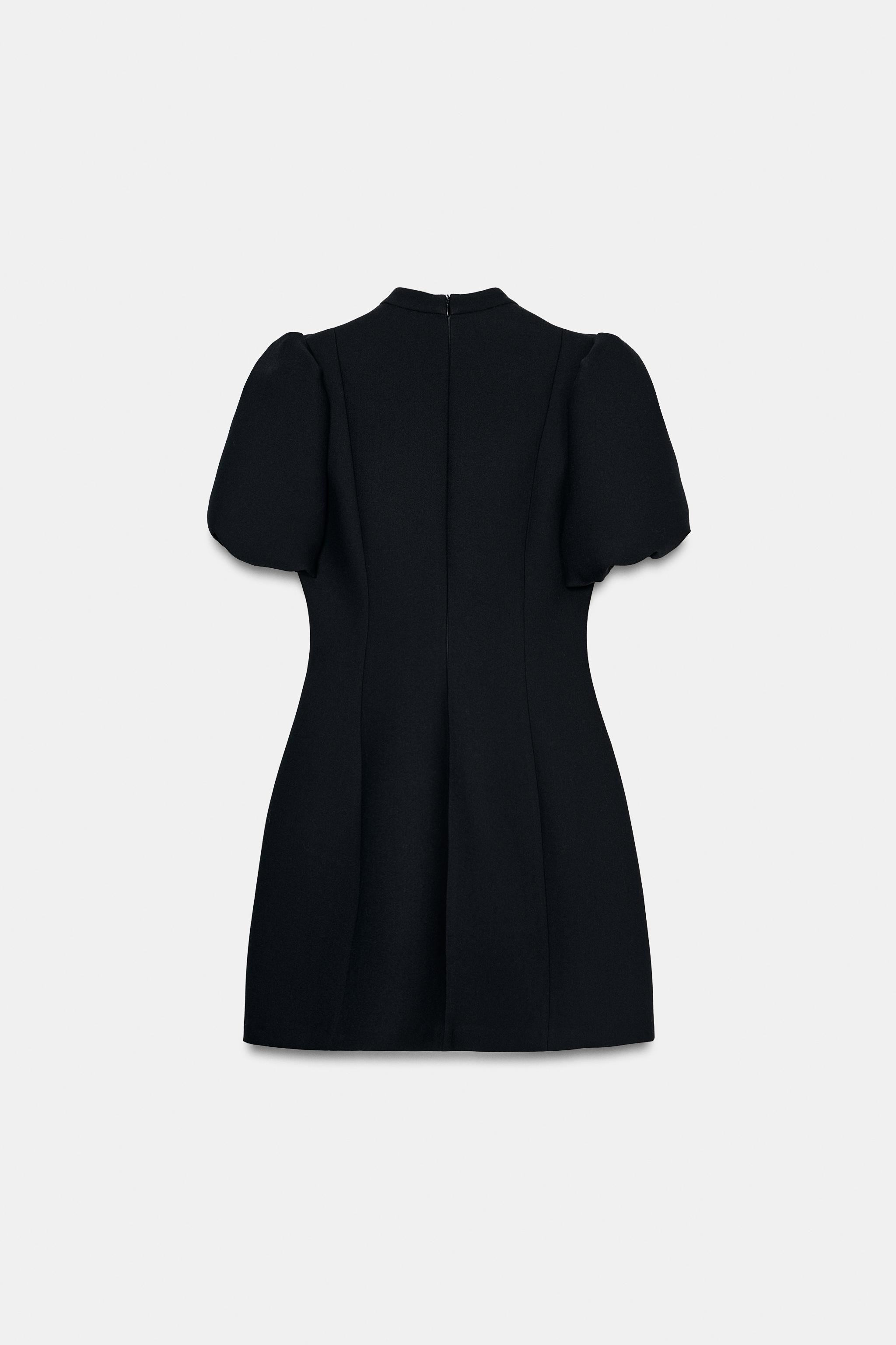 SHORT PUFF SLEEVE DRESS | Zara UK