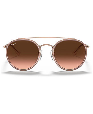 Sunglasses, RB3647N ROUND DOUBLE BRIDGE | Macy's