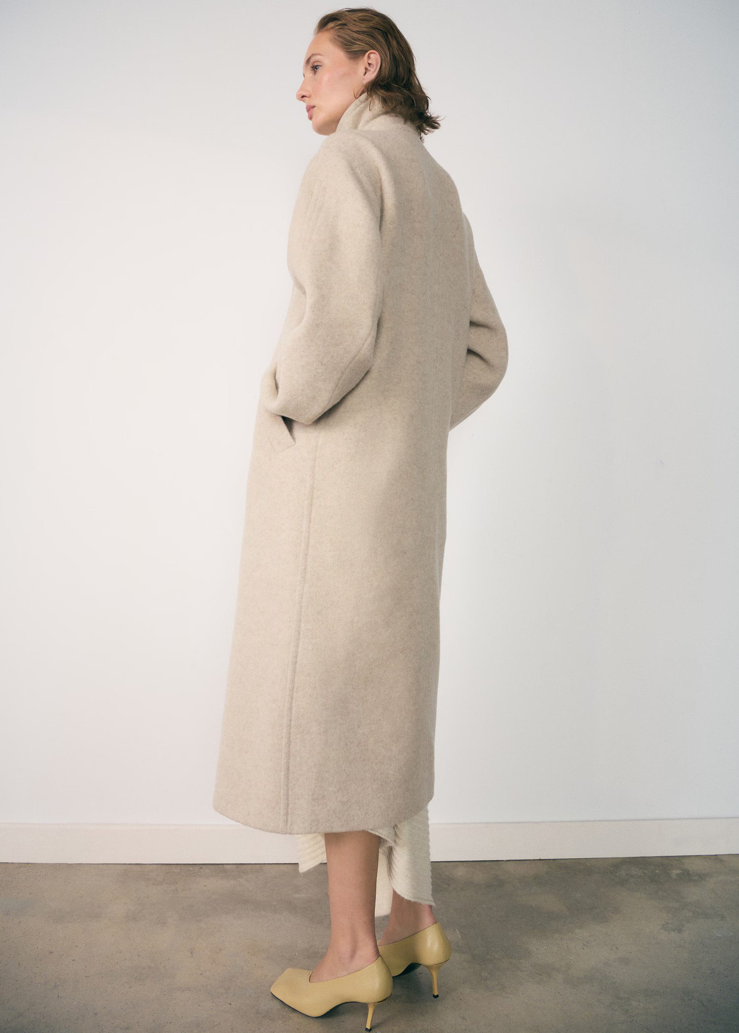 Double-breasted wool coat | Mango (US/MX/AU)