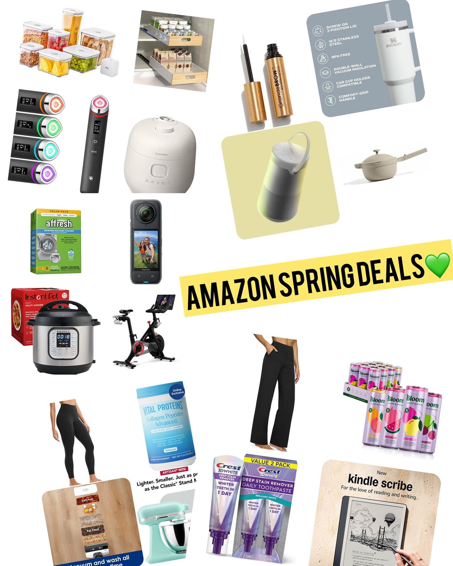 Amazon Spring Deals✨💚
오늘부터 아마존 스프링세일 시작!!
제품링크는 프로필링크에 올려놨어요!
(link is on my Profile!🔗)