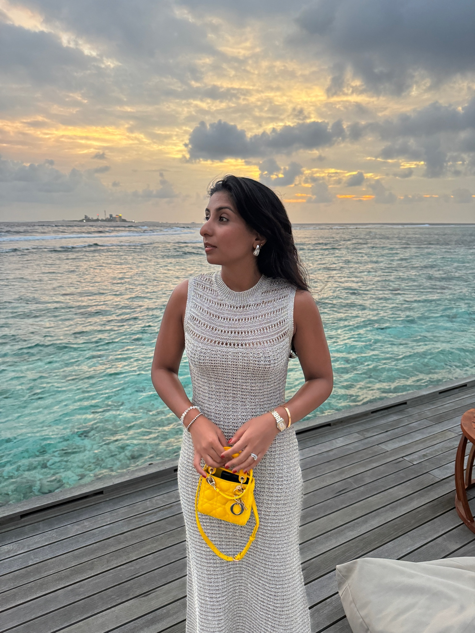 This silver crochet maxi dress is actually the perfect holiday dress too! I plan on styling it for the Christmas season as well as the beach. It’s also such a timeless cut. 

#LTKparties #LTKfindsunder100 #LTKeurope