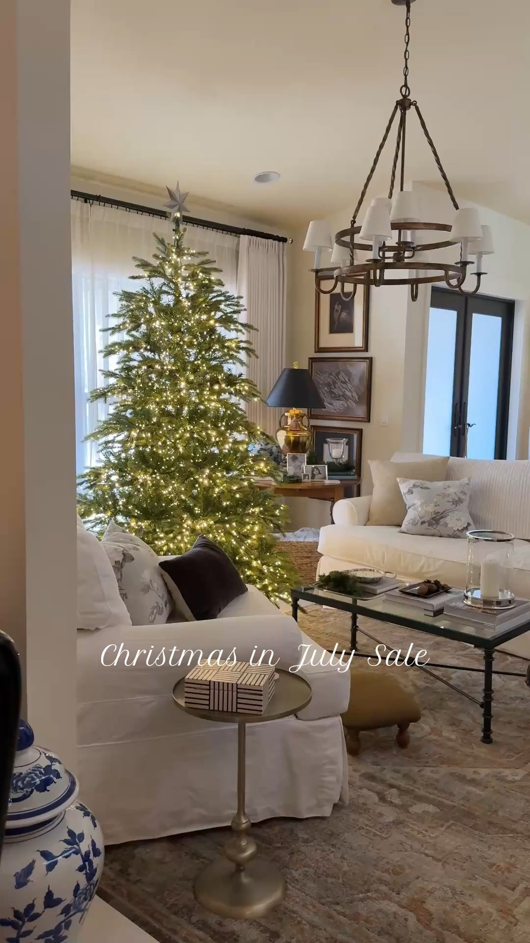 ON SALE! if twinkle lights are a must for your Christmas tree, don't miss this one. 🎄This is the incredibly realistic tree I decorated last year, and I'm so happy it's back for the Christmas in July sale! The warm white & multicolor micro LED twinkle lights create the most magical evening glow, and the handcrafted branches are beautifully realistic. Available in 6.5', 7.5', and 9'.

#LTKHome