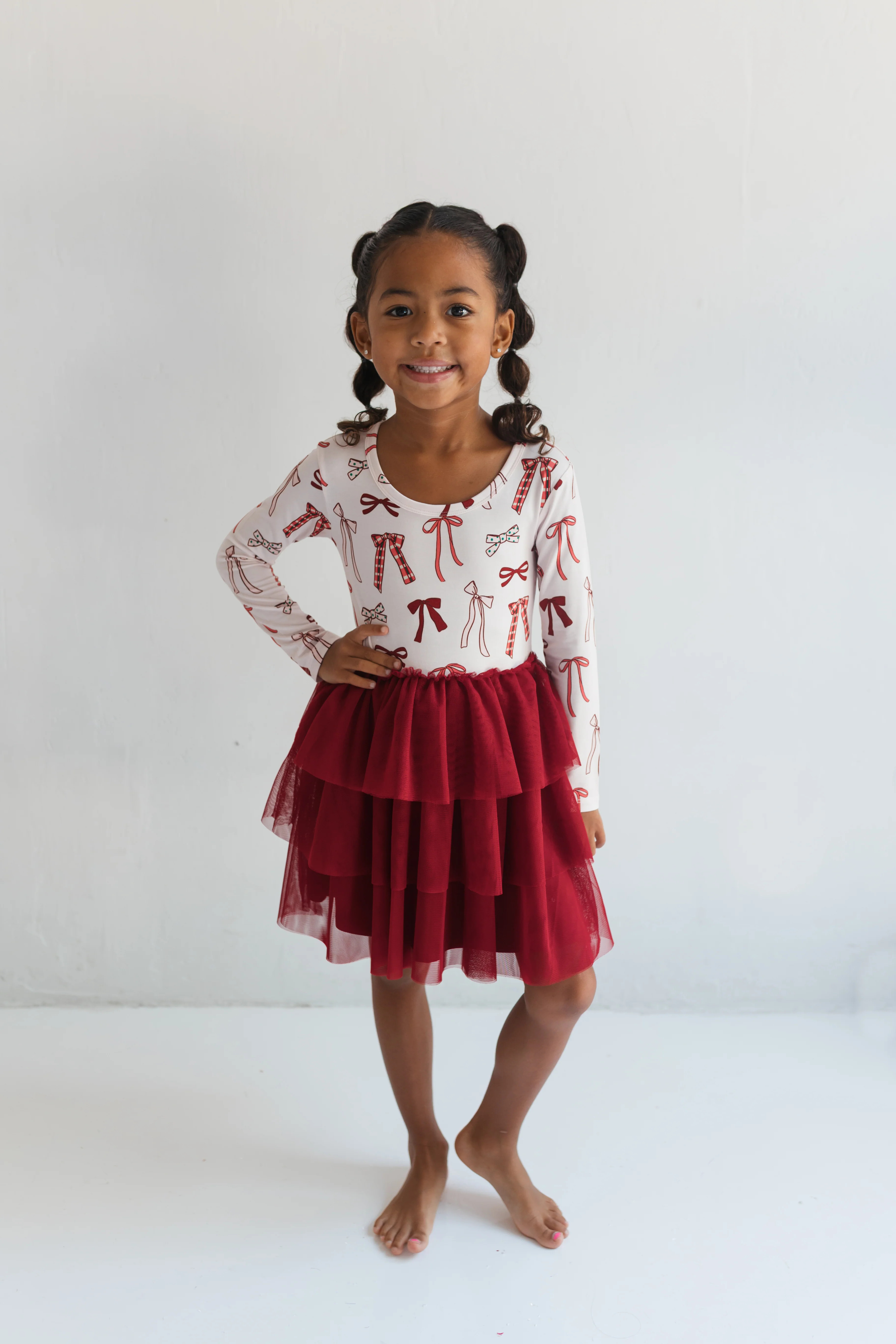 Merry Little Bows Tutu Dress PRE-ORDER SHIPPING 10/23-10/30 | In My Jammers