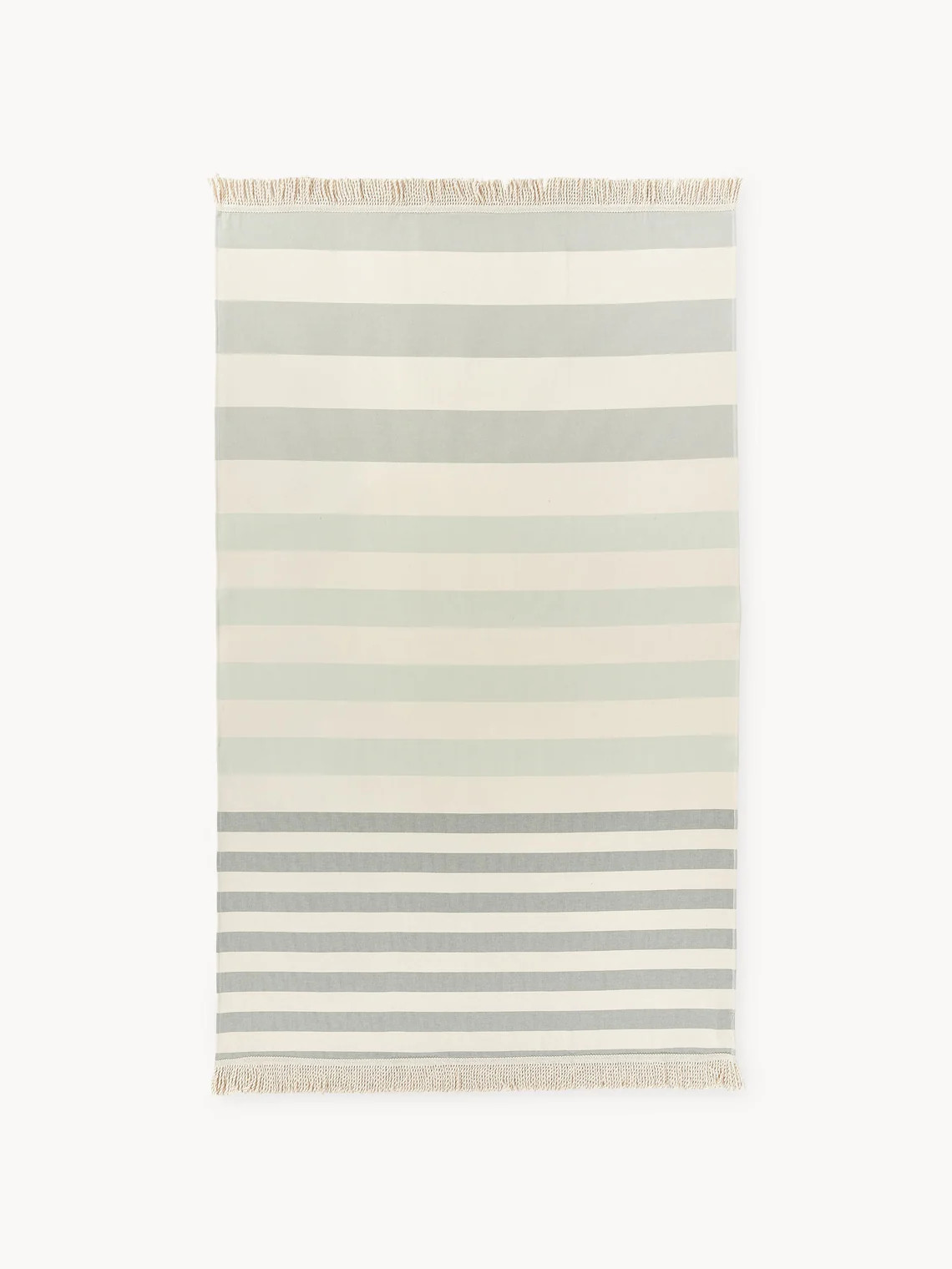 Striped Hammam Towel Priya with Fringes | Westwing EU