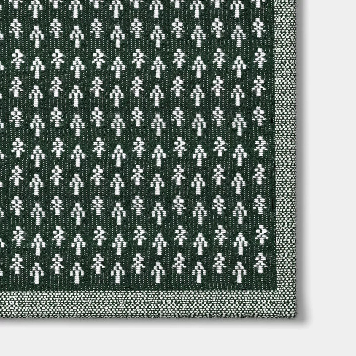 Mini Fairisle Tree Throw Evergreen - Threshold\u2122 | Target