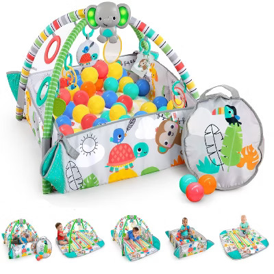 Bright Starts 5-In-1 Your Way Ball Play Activity Gym & Ball Pit - Totally Tropical | Target