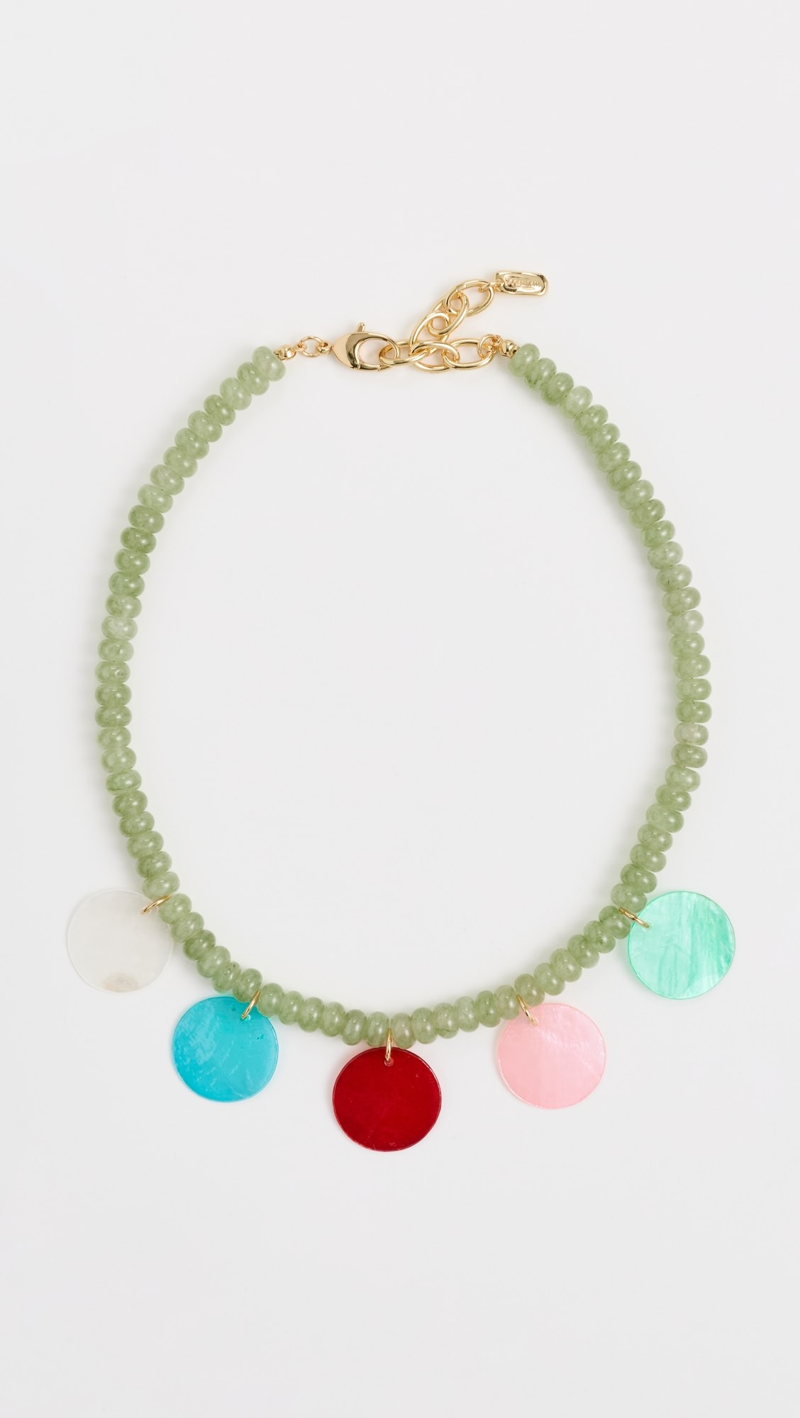 Pastel Disc Beaded Necklace | Shopbop