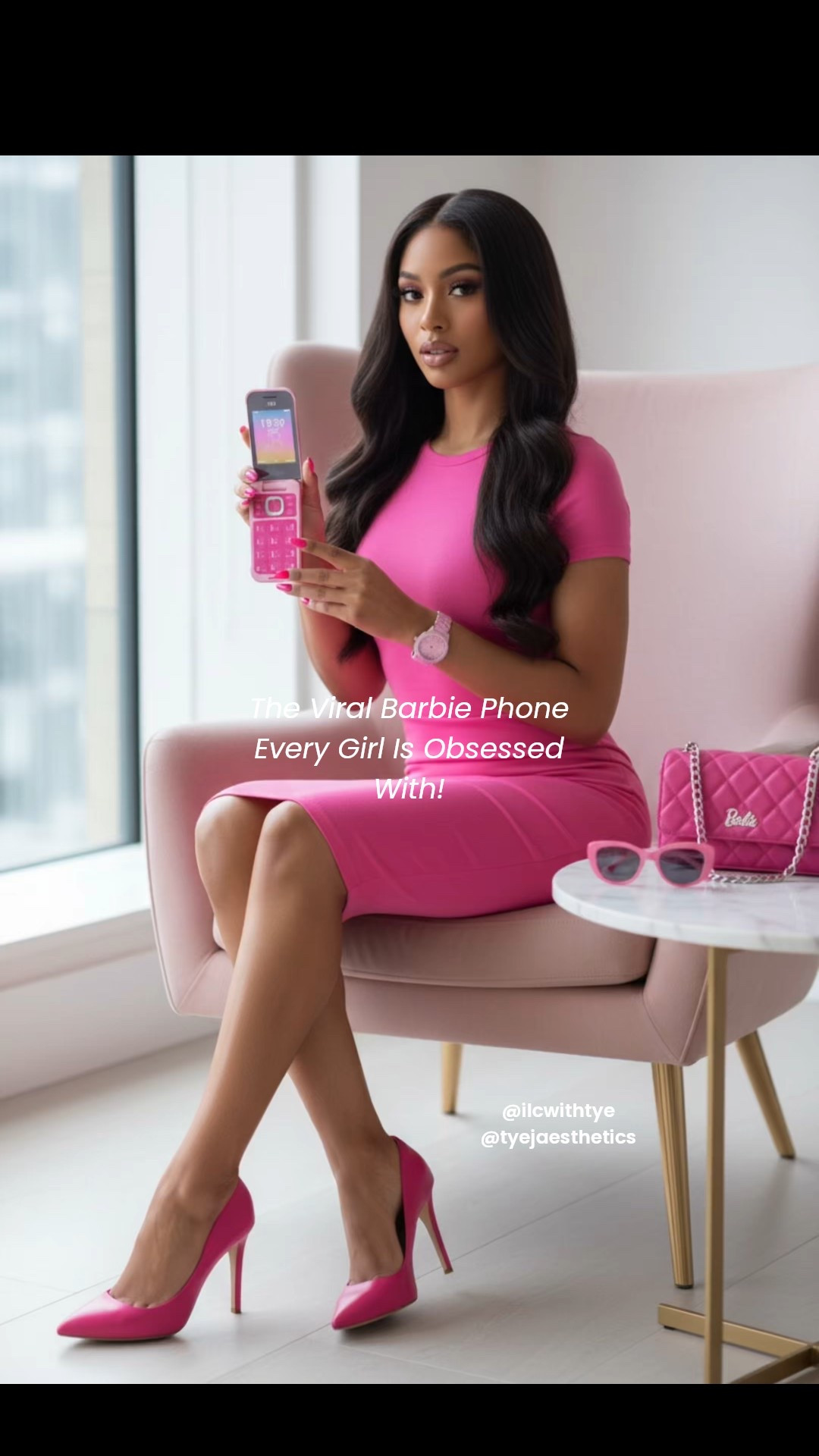 Step into your Barbie era with the ultimate aesthetic flip phone! Designed for every girl who loves glam, nostalgia, and all things pink, this Barbie-inspired phone is the perfect mix of fun and functionality.

CC 🔗🛍️🛒 “BARBIE”  🎀

#barbieflipphone #pinkphone #aestheticphone #Barbie 
#girlytech  

#LTKGiftGuide #LTKSaleAlert #LTKBeauty