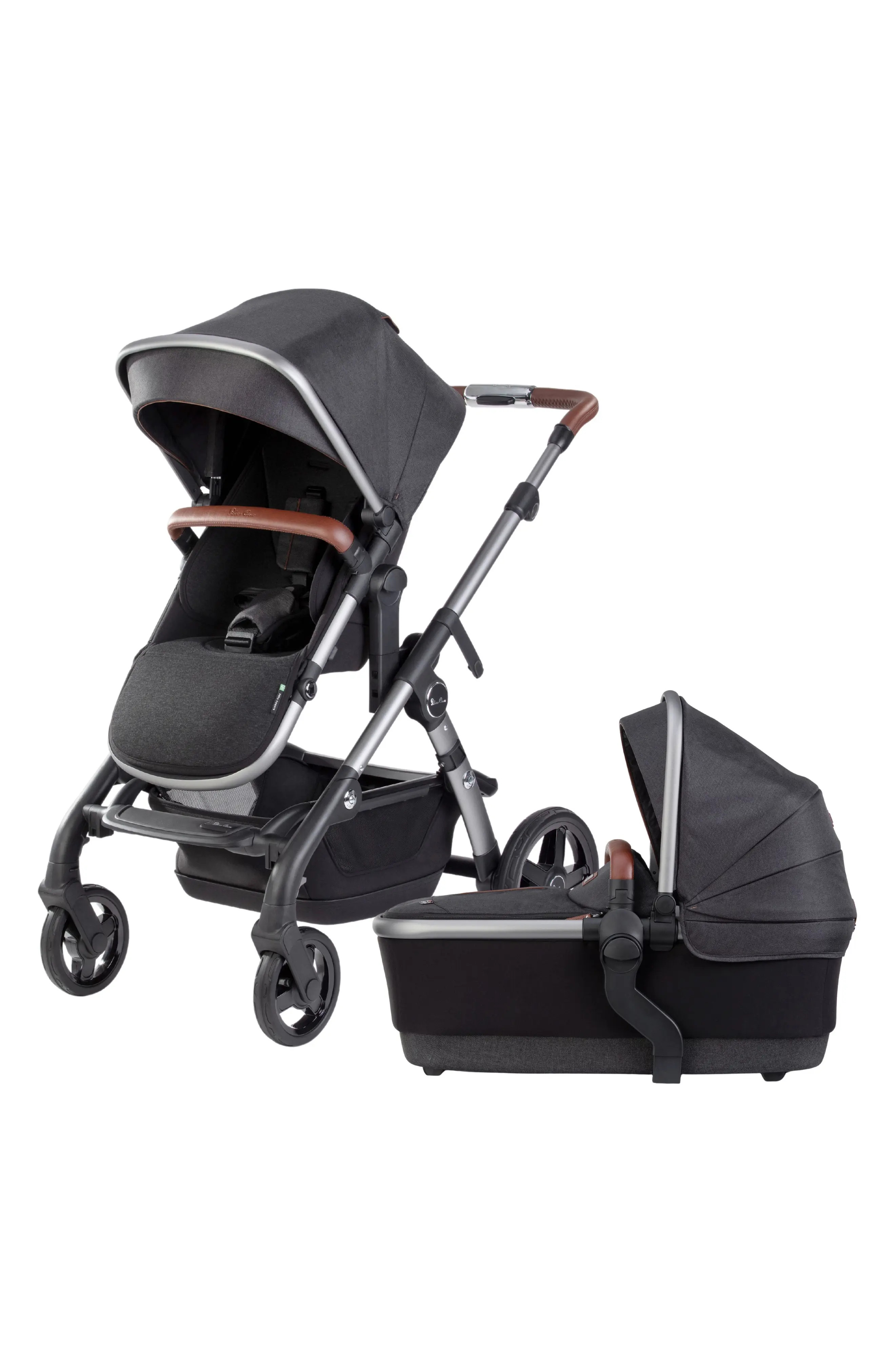 Silver Cross Wave 2022 Convertible Stroller in Charcoal at Nordstrom | Nordstrom