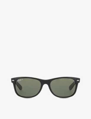 Black wayfarer sunglasses RB2132 55 | Selfridges