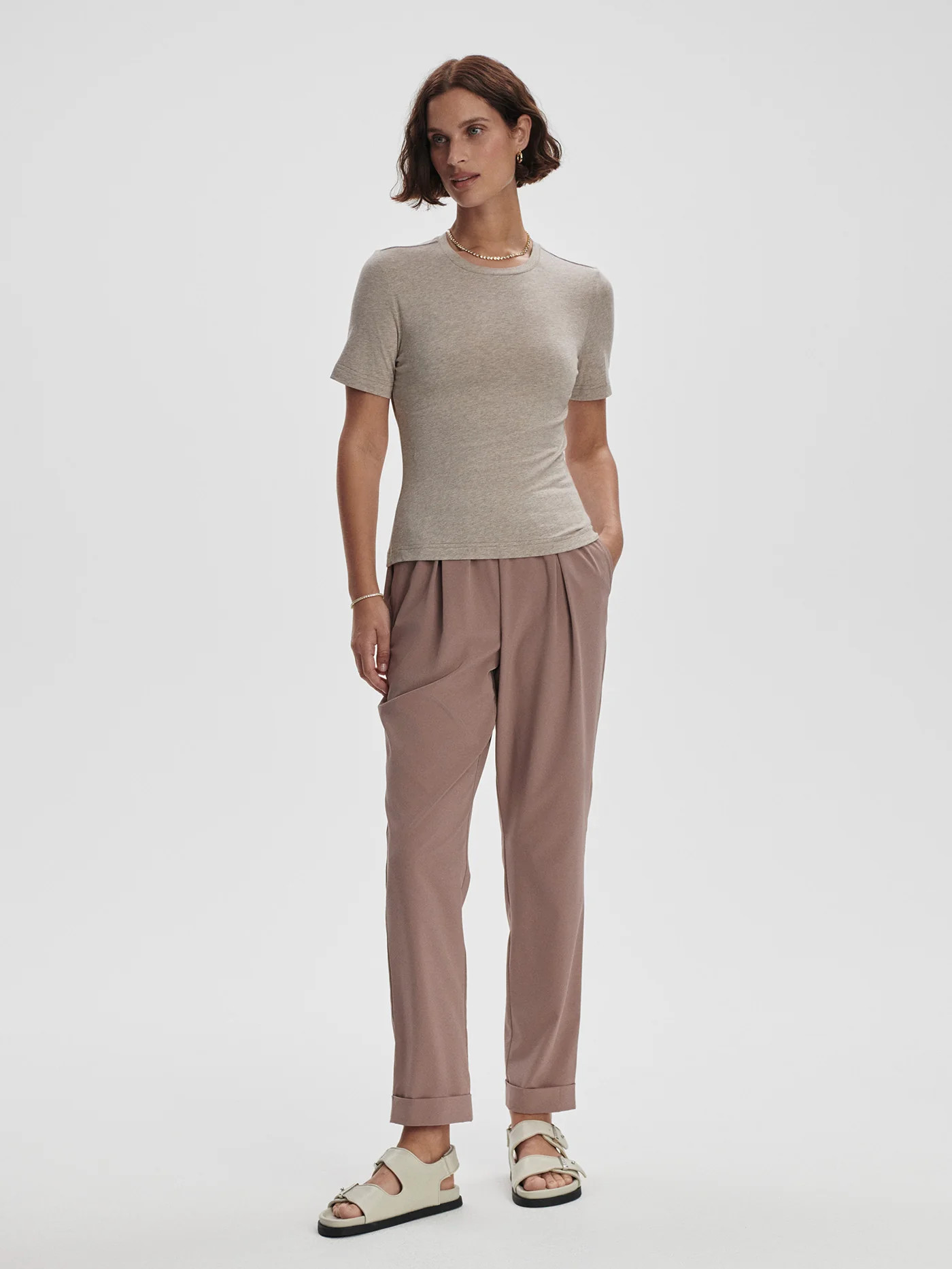 Regina Fitted Tee | Varley US | Varley US