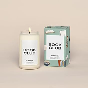 Amazon.com: Homesick Premium Scented Candle, Book Club - Scents of Orange, Nutmeg, 13.75 oz, 60-8... | Amazon (US)