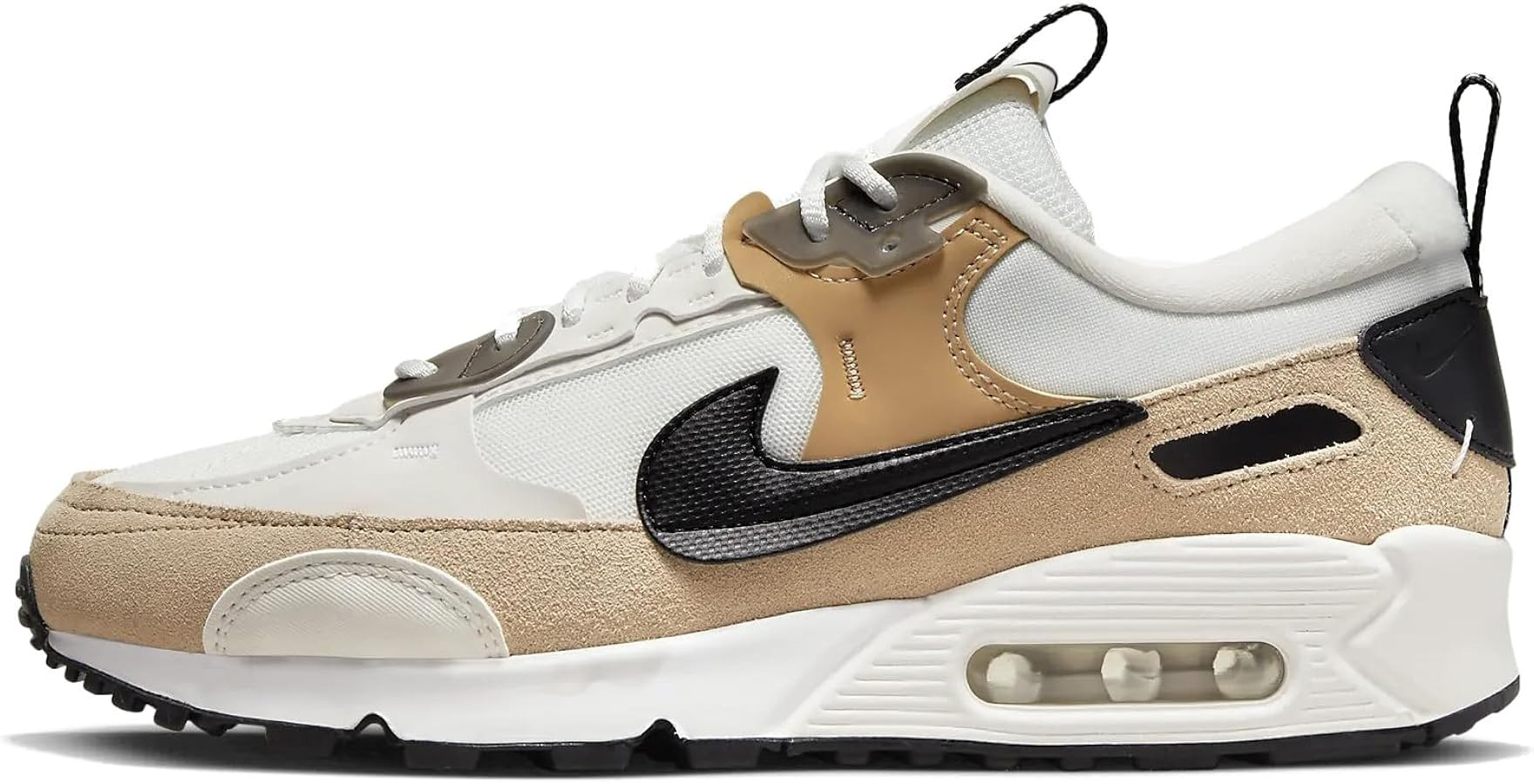 Nike Women's Air Max 90 Futura Phantom/Black-Hemp-Sanddrift (DM9922 002) - 8.5 | Amazon (US)
