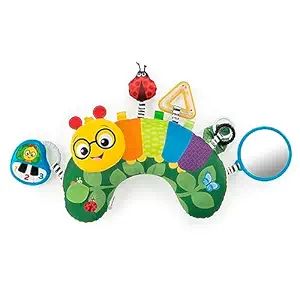 Baby Einstein Cal-a-Pillow Tummy Time Activity Pillow, Multisensory, Cal The Caterpillar, Ages 0+... | Amazon (US)