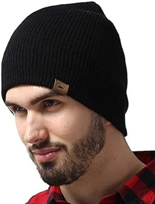 Winter Beanie Knit Hats for Men & Women - Warm, Stretchy & Soft Daily Ribbed Toboggan Cap - Year ... | Amazon (US)