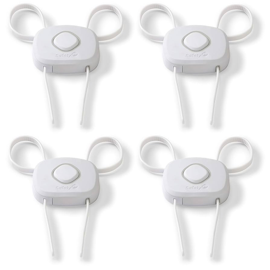 Safety 1st OutSmart™ Flex Lock, White, 4 Pack | Amazon (US)