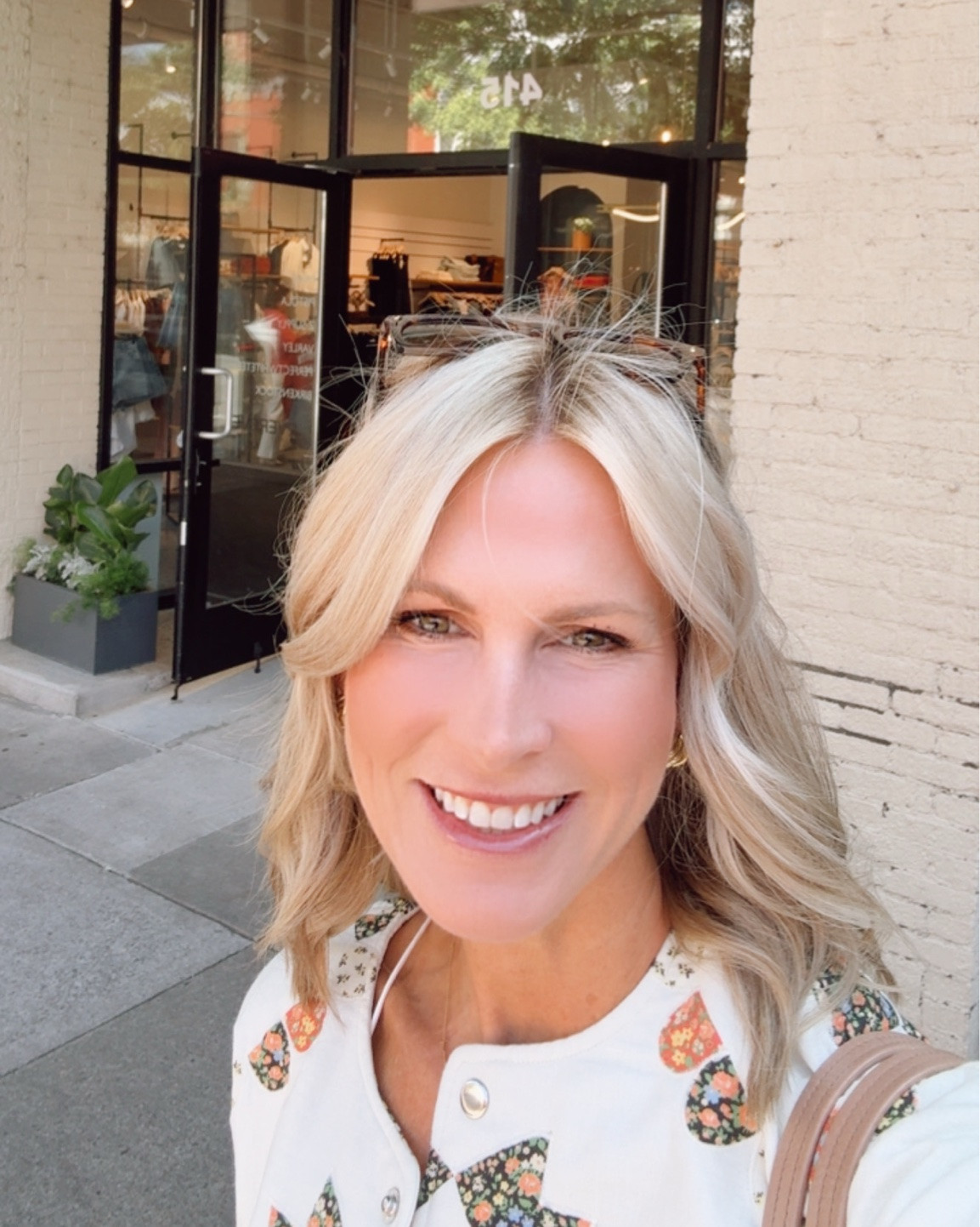 Evereve in store try on!  So good!

#LTKmomlife #LTKOver40