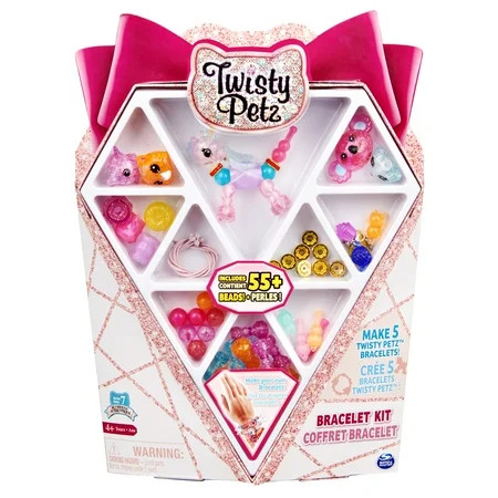 Twisty Petz, Bracelet Kit with Over 55 Beads to Make 5 Transforming Animal Collectible Bracelets, Kids Toys for Girls Ages 4 and up | Walmart (US)