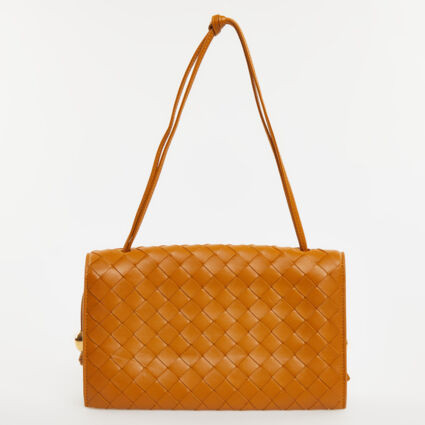 Mustard Brown Woven Grab Bag | TK Maxx