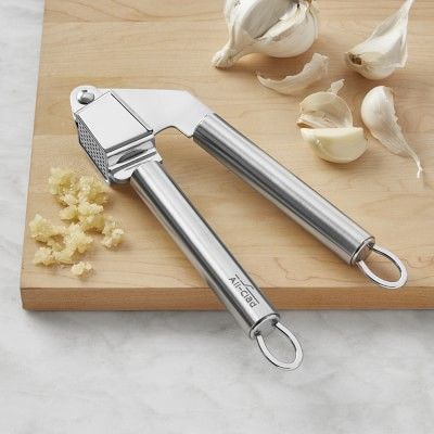All-Clad Stainless-Steel Garlic Press | Williams-Sonoma