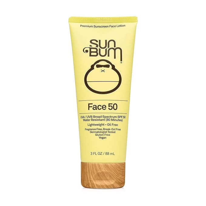Sun Bum Original SPF 50 Sunscreen Face Lotion | Vegan and Reef Friendly (Octinoxate & Oxybenzone ... | Amazon (US)