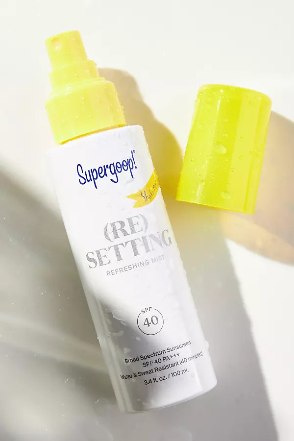 Supergoop! SPF 40 Defense Refresh (Re)setting Mist By Supergoop! in White | Anthropologie (US)