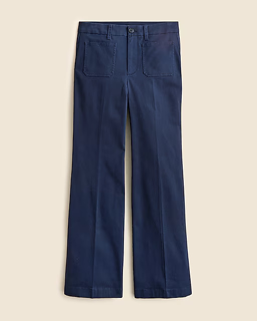 Charley kickout crop pant in chino | J. Crew US