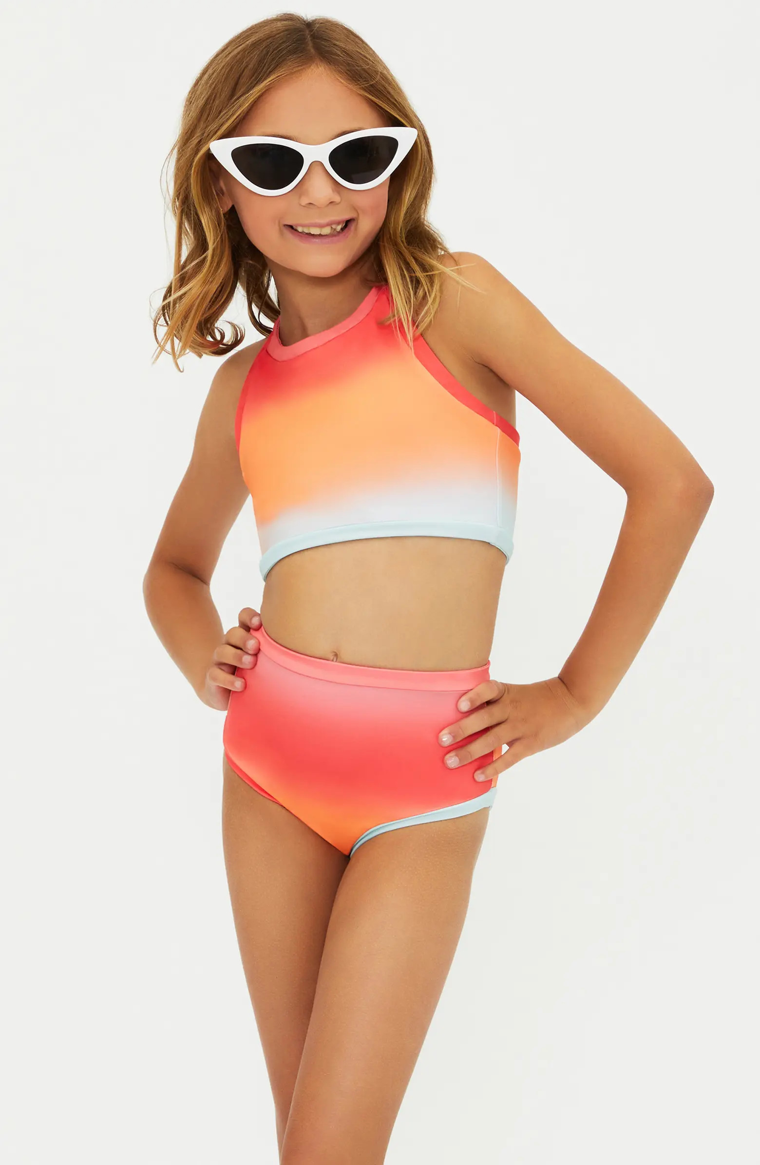 Kids' Little Bambi & Jane Two-Piece Swimsuit | Nordstrom