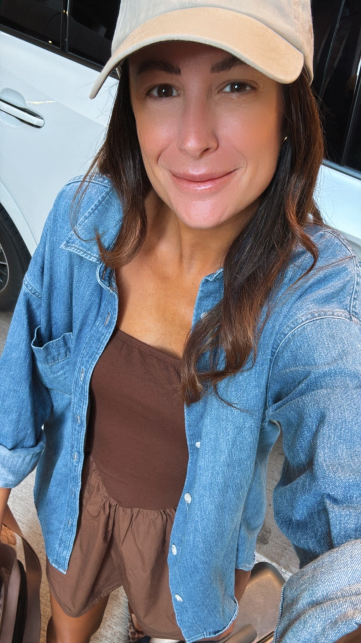 Airport OOTD! Comfy Amazon dress for fall, denim shirt as a jacket, fall outfit idea 

#LTKFindsUnder50 #LTKStyleTip #LTKCon