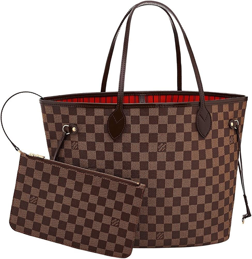 Neverfull MM Damier Ebene Bags Handbags Purse N41358 | Amazon (US)