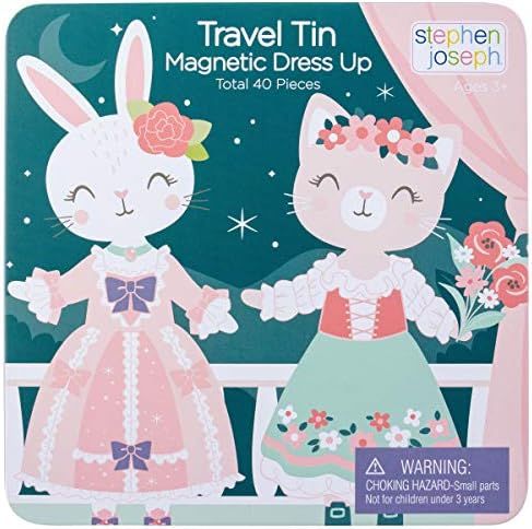 Stephen Joseph Travel Tin Magnetic Dress Up | Amazon (US)