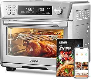 COSORI Air Fryer Toaster Oven Combo, 12-in-1 Convection Ovens Countertop, Stainless Steel, Smart,... | Amazon (US)