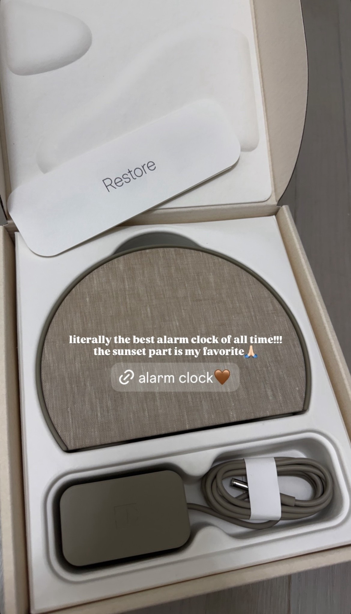 Hatch has the best alarm clocks! Just upgraded to the Restore 3 in the color Cocoa and I love it! 😍 

#LTKselfcare #LTKGiftGuide #LTKHome