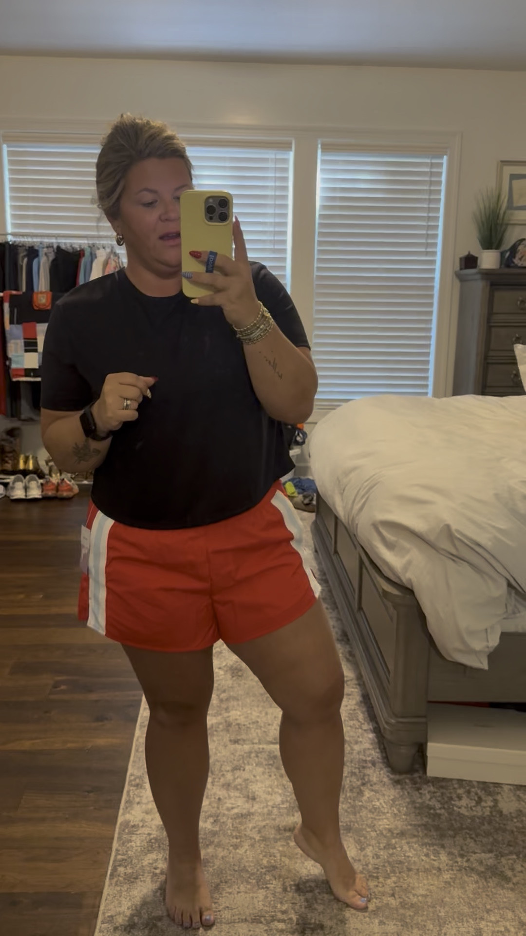 New Target finds worth sharing. 
Joy Lab shorts tts large 
All in motion top tts large 

#LTKMidsize #LTKActive