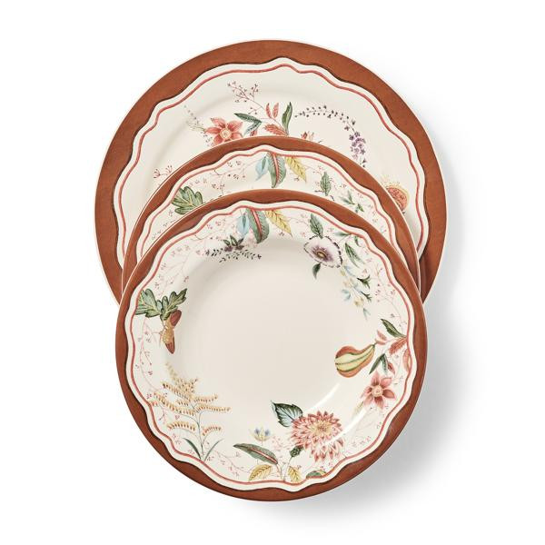 Sur La Table Fall Botanical 12-Piece Dinnerware Set | Sur La Table
