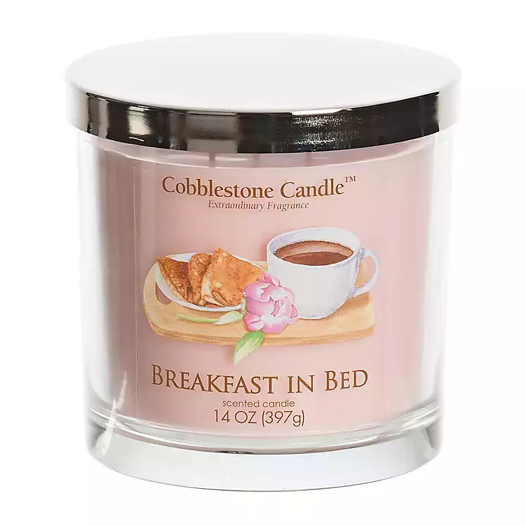 Breakfast in Bed Triple Wick Jar Candle | Kirkland's Home