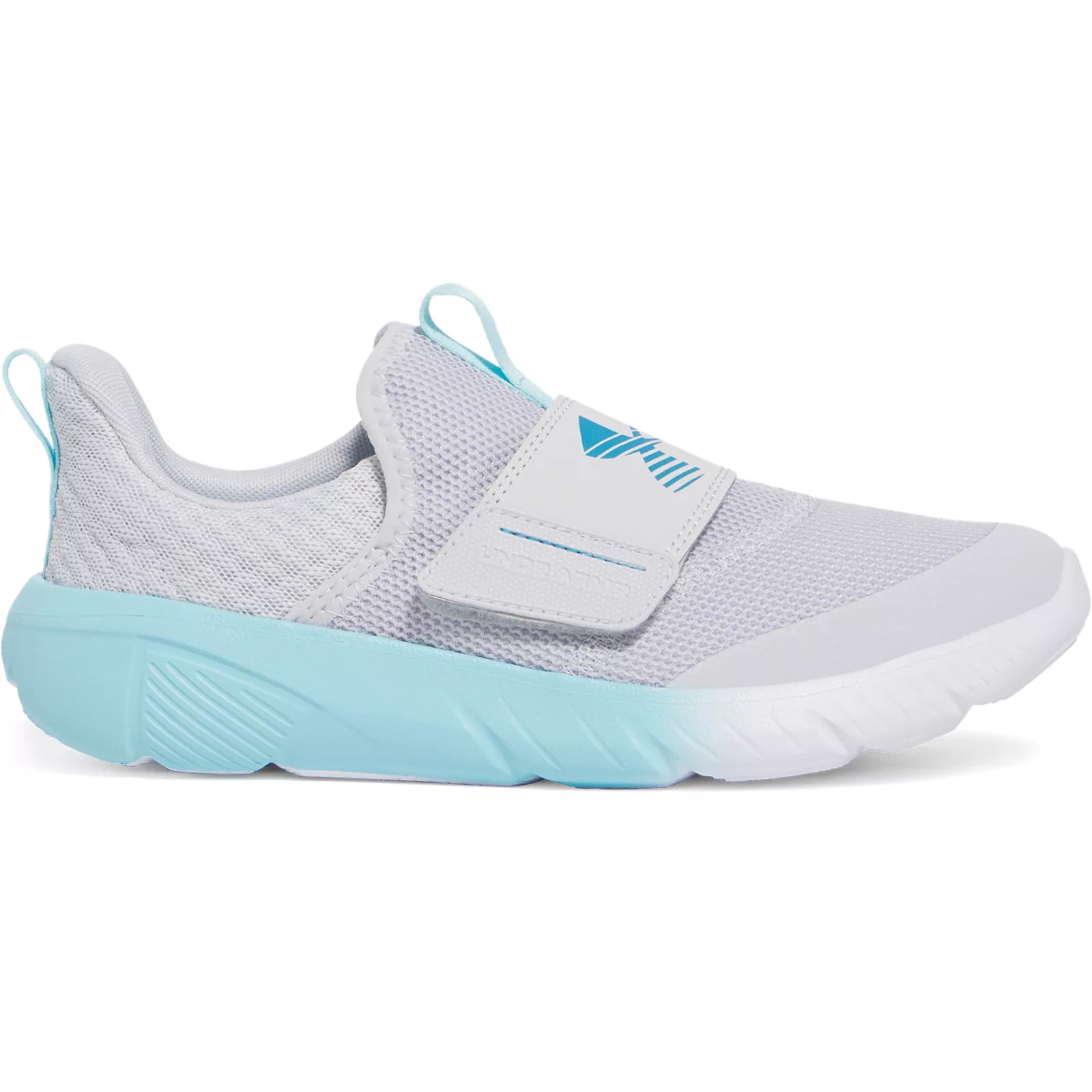 Under Armour Grade School UA Flash Kids' Running Shoes, Kids Unisex, Size: 7, Gray Ether Blue | Kohl's