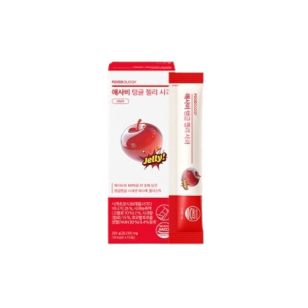 FOODOLOGY - Apple Cider Vinegar Jiggly Jelly - 25000mg x 10 sticks - Apple | Stylevana
