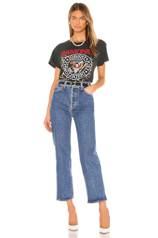 LEVI'S Ribcage Straight Ankle in Georgie from Revolve.com | Revolve Clothing (Global)