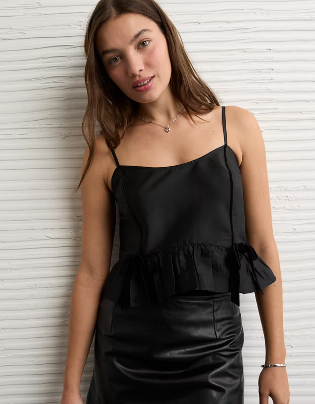 AE Bow Corset Top | American Eagle Outfitters (US & CA)