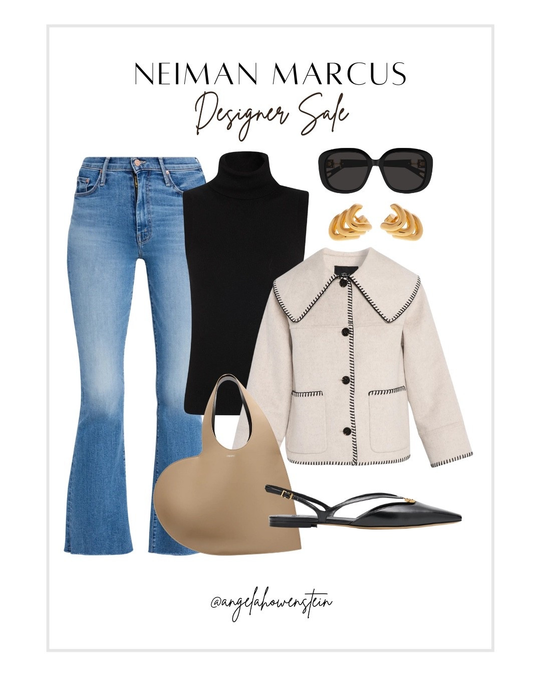 Easy classics that mix right into your everyday wardrobe—great denim, a chic jacket, and accessories you’ll wear on repeat.

#neimanmarcus #designersale #classicstyle #everydaychic #winterwardrobe #saleedit #timelesspieces #ltkstyle



#LTKSeasonal #LTKOver40 #LTKSaleAlert