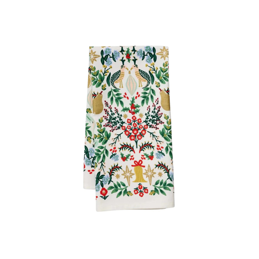 Partridge Tea Towel | Pink Antlers