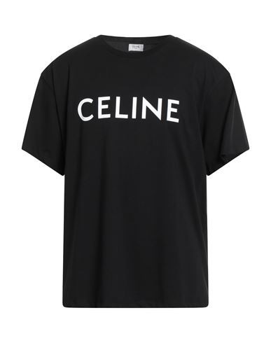 Celine Man T-shirt Black Size XXL Cotton | YOOX (US)