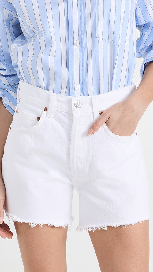 Annabelle Long Vintage Relaxed Shorts | Shopbop