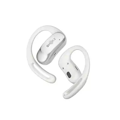 Shokz - OpenFit Air Open-Ear True Wireless Earbuds - White | Best Buy U.S.